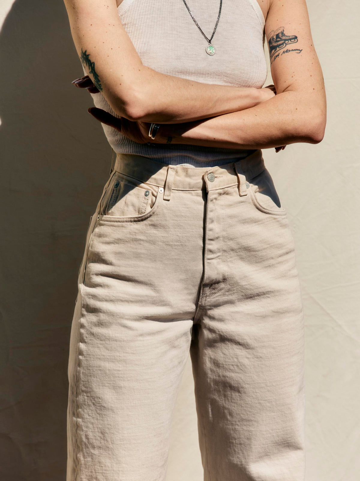 catherine ivory selvage rinse