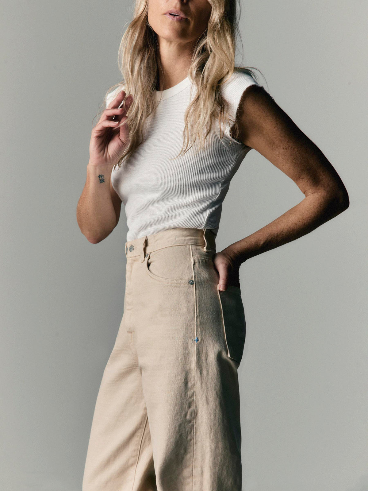 catherine ivory selvage rinse