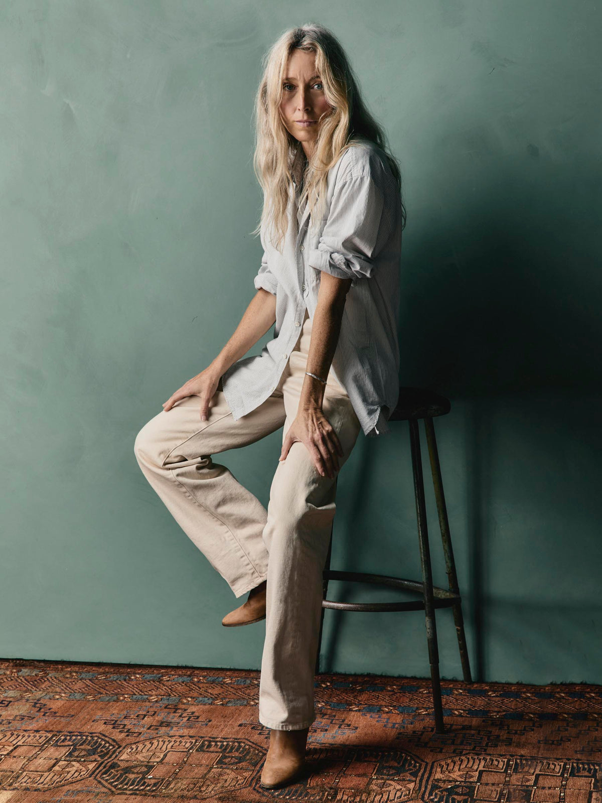 catherine ivory selvage rinse