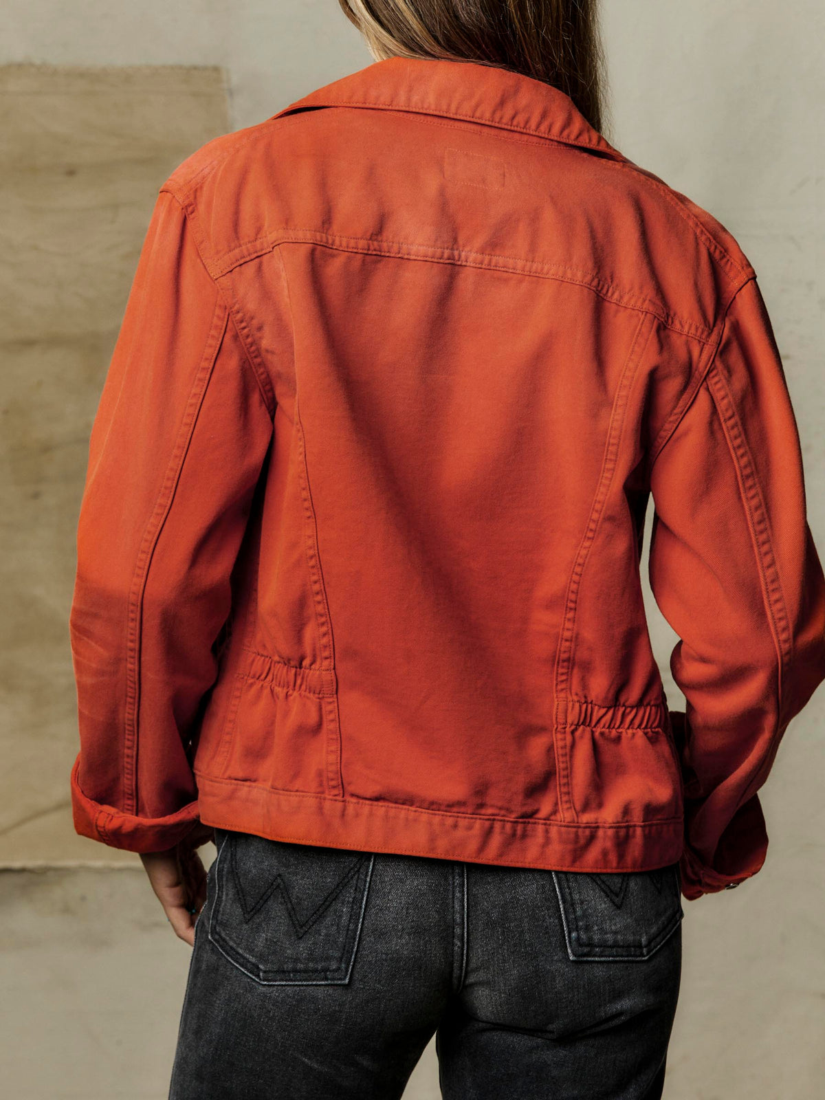 i+w x Wrangler 12MJZ sunfaded jacket