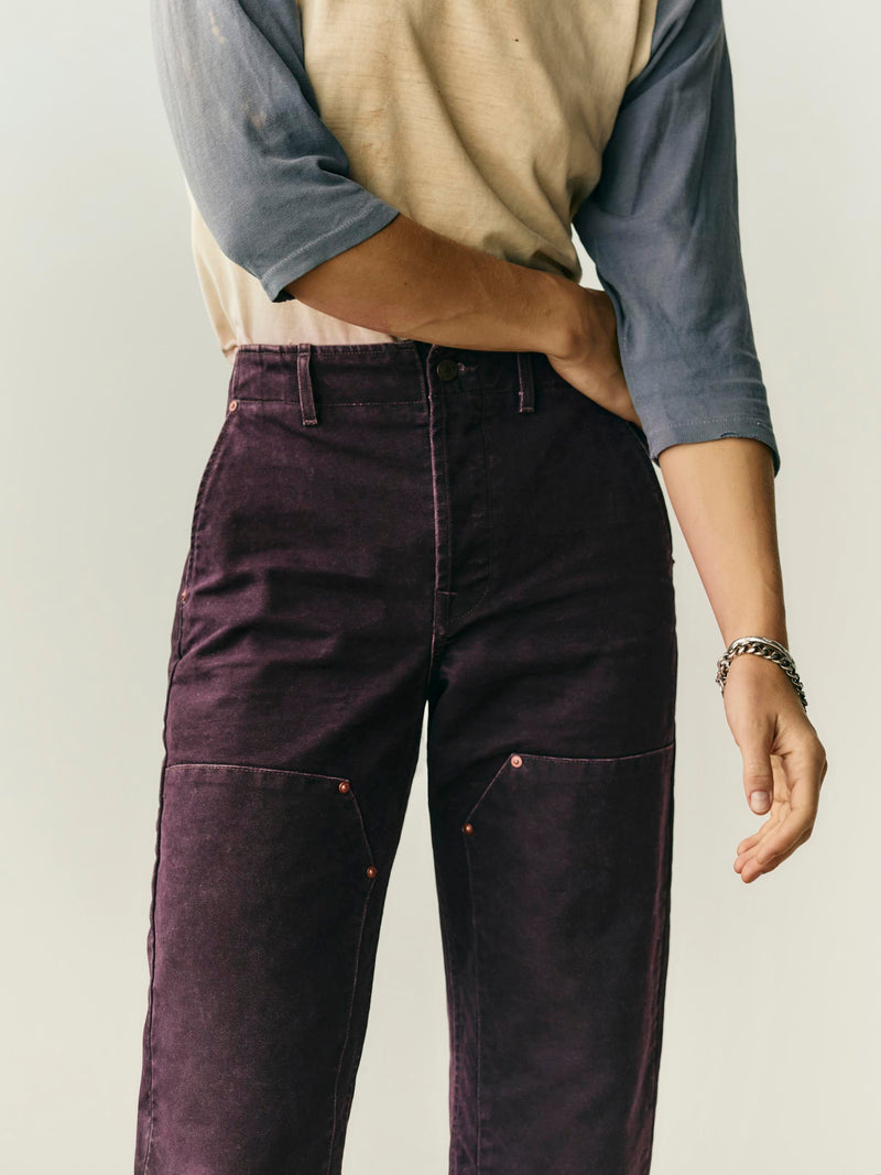 clarke washed orchid canvas - Model