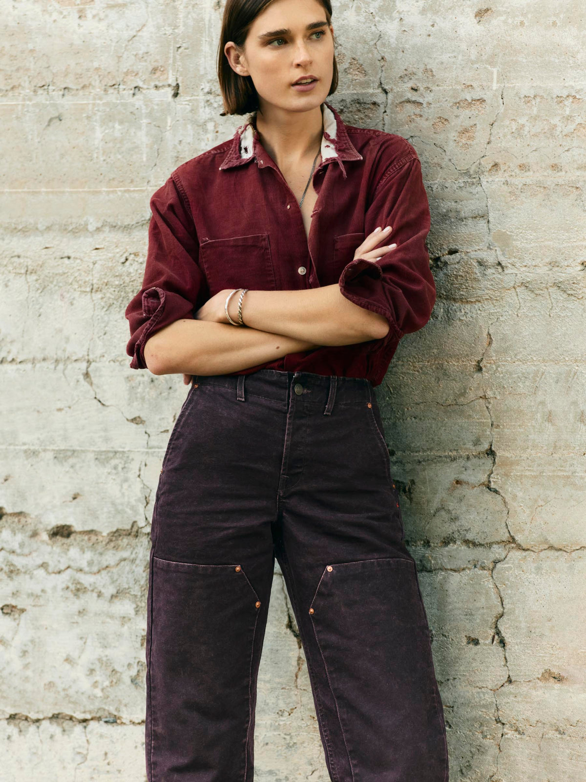 clarke washed orchid canvas