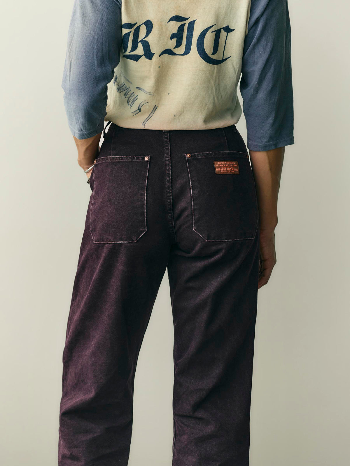 clarke washed orchid canvas