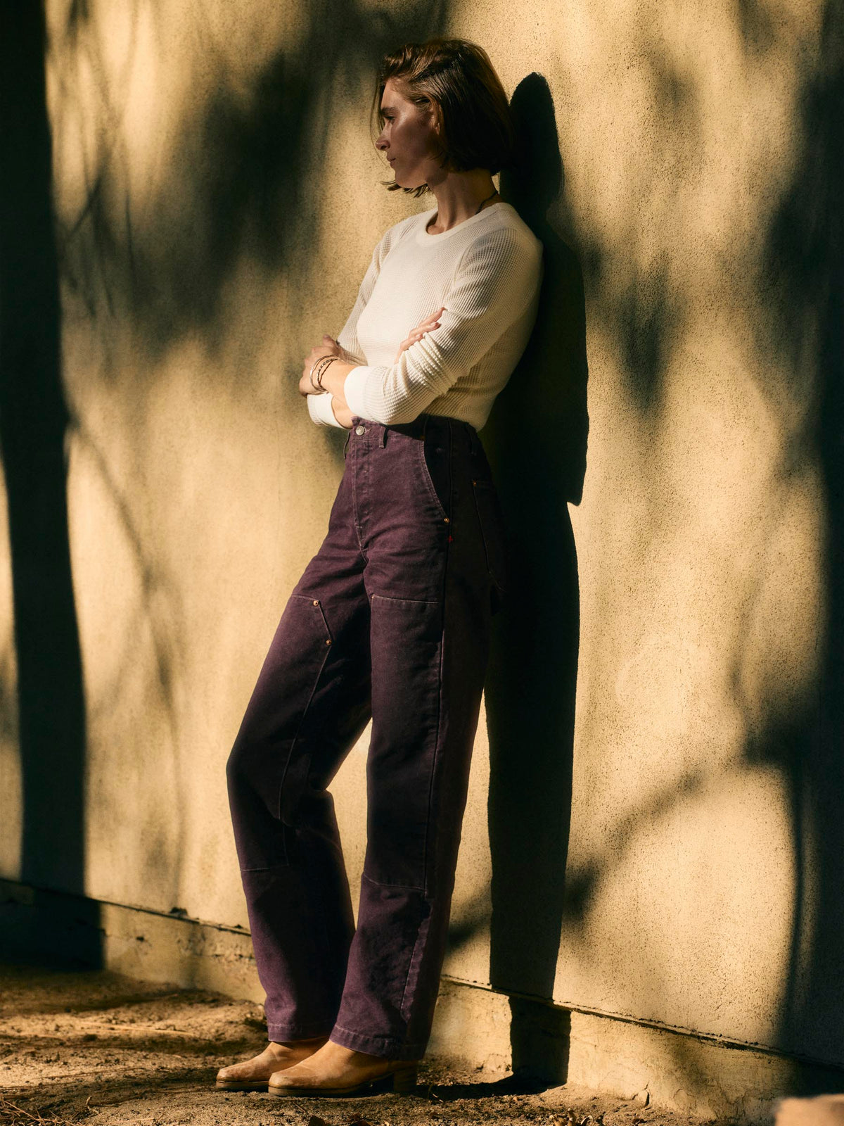 clarke washed orchid canvas