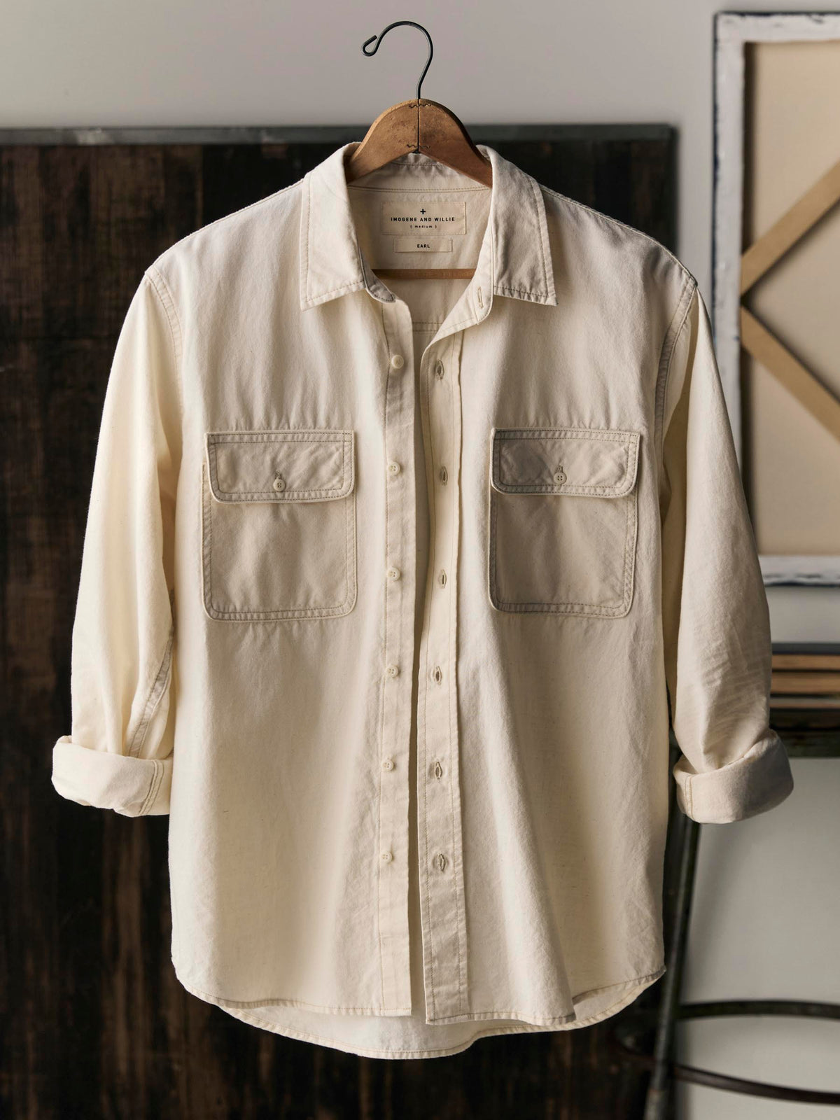 earl natural chambray