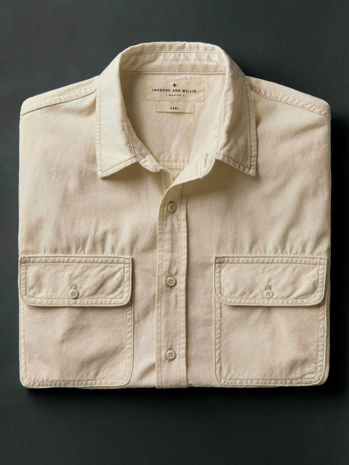 earl natural chambray