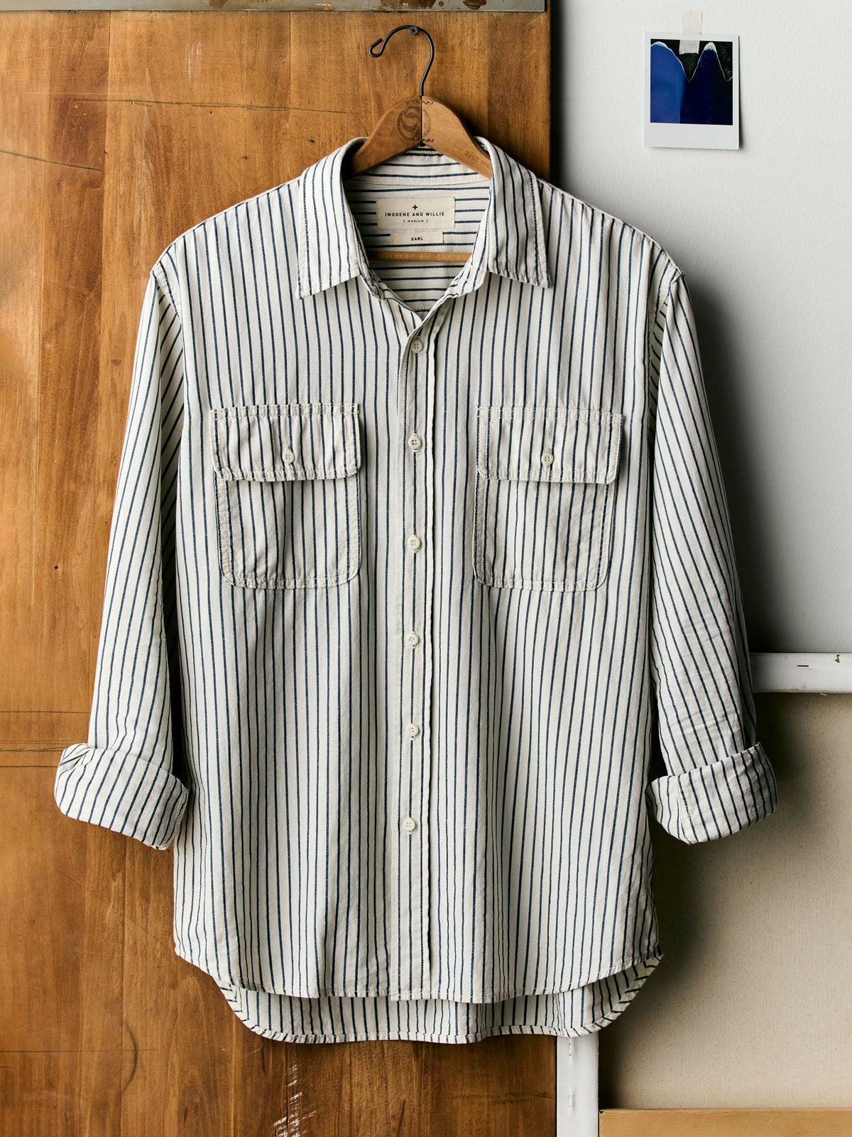 earl navy stripe