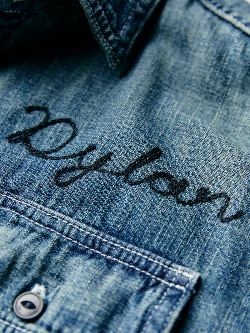earl selvage denim - Model
