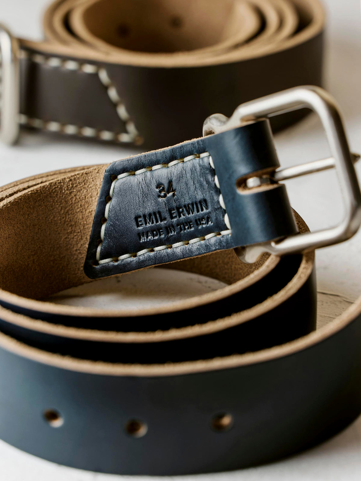 Emil Erwin Signature Belt Blue