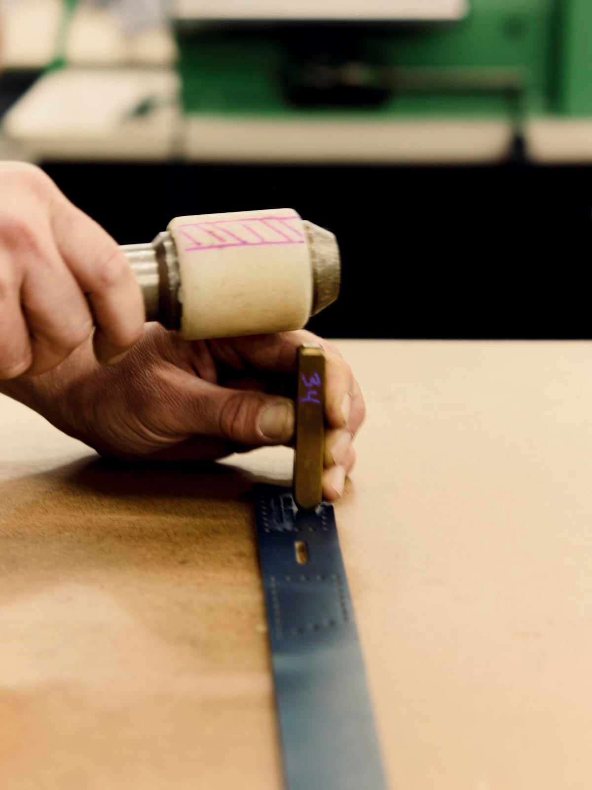 Emil Erwin Signature Belt Blue