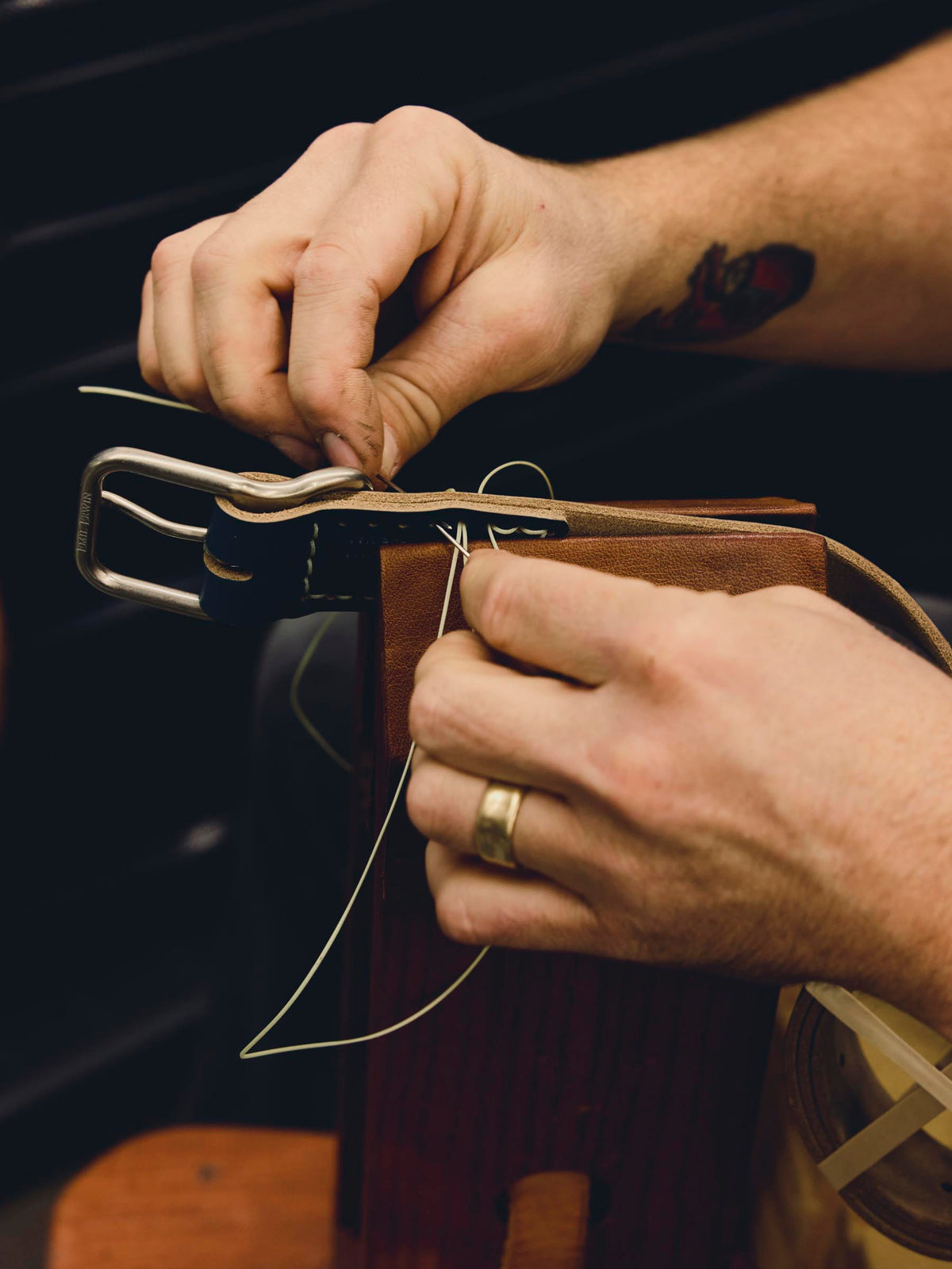 Emil Erwin Signature Belt Slate