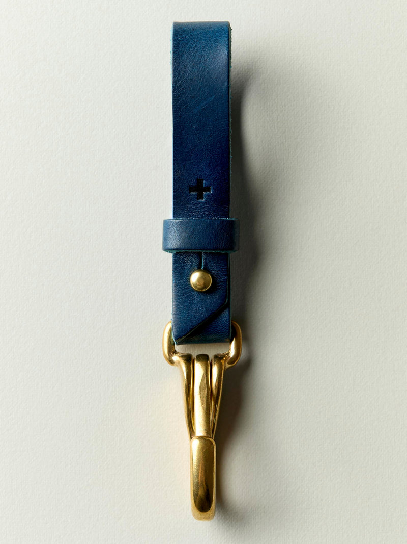 emil erwin x i+w keychain in blue