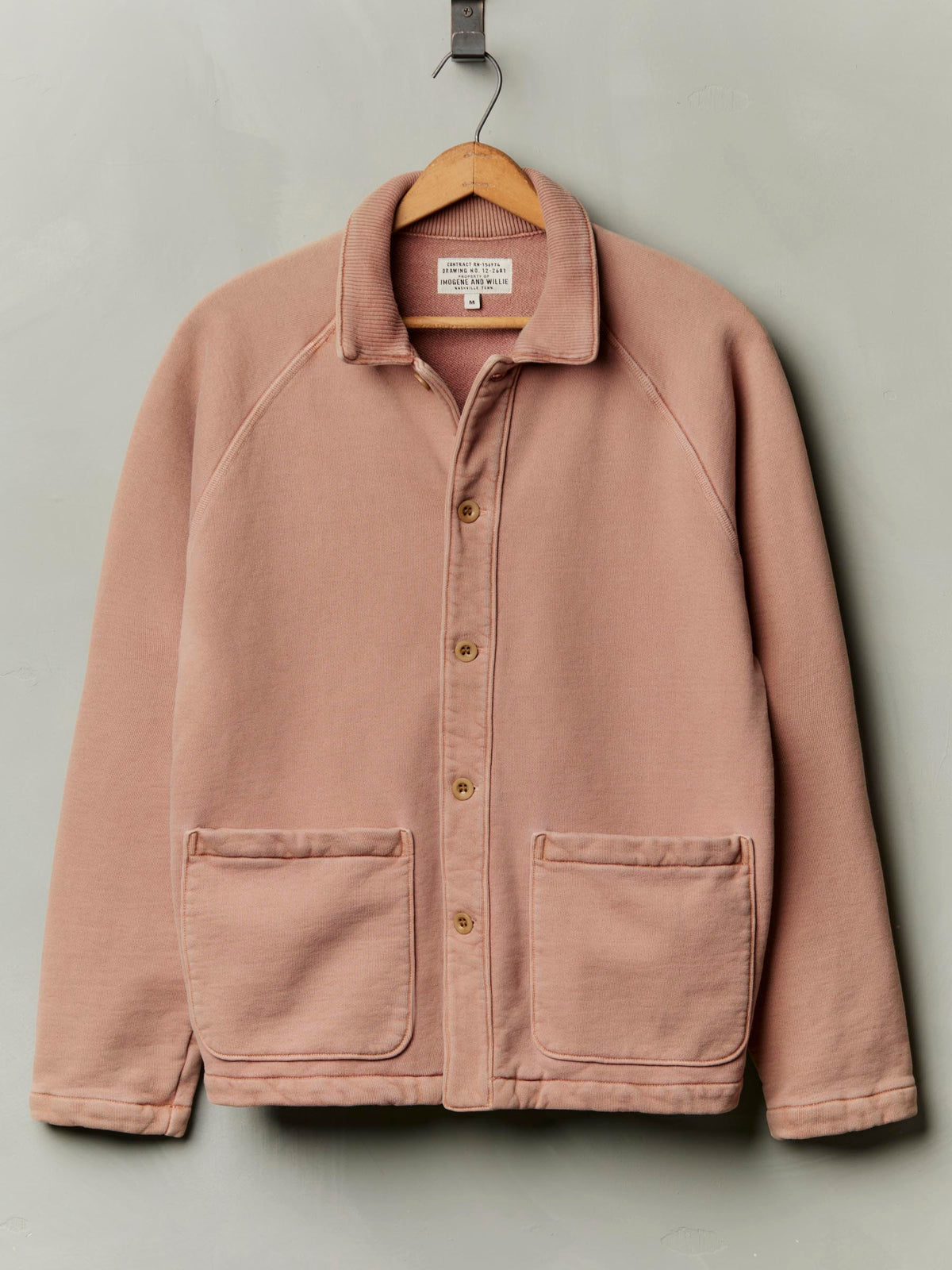 fairview knit raglan jacket in sedona
