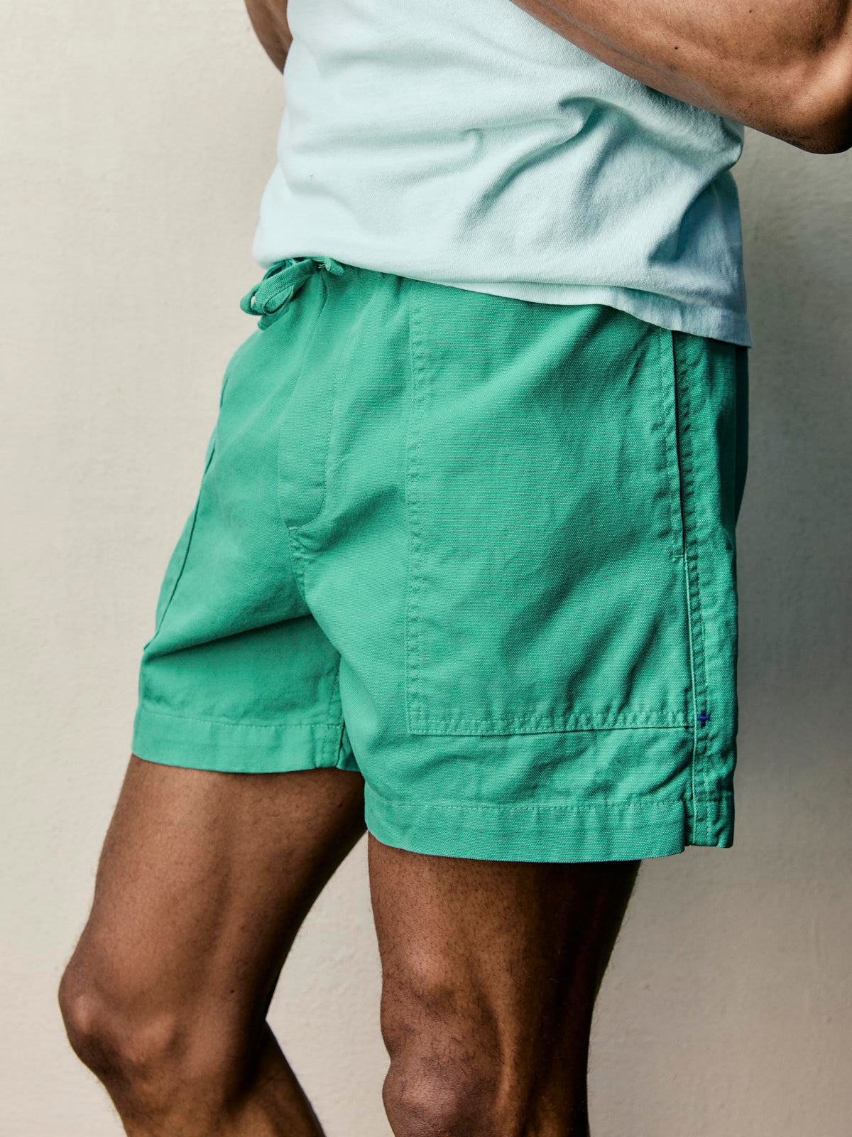 the lounge short in seagreen