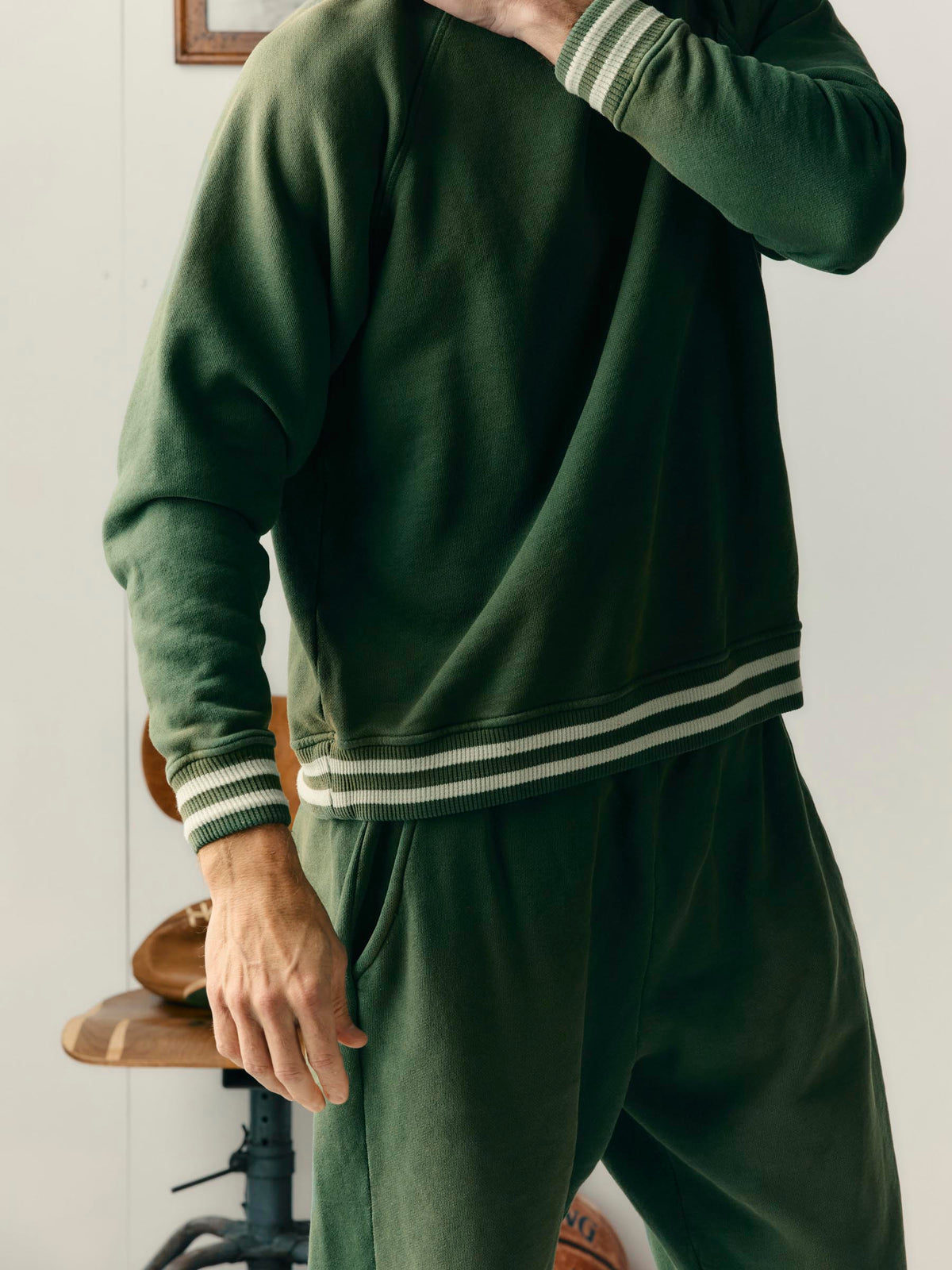 varsity ribbed sweatpant