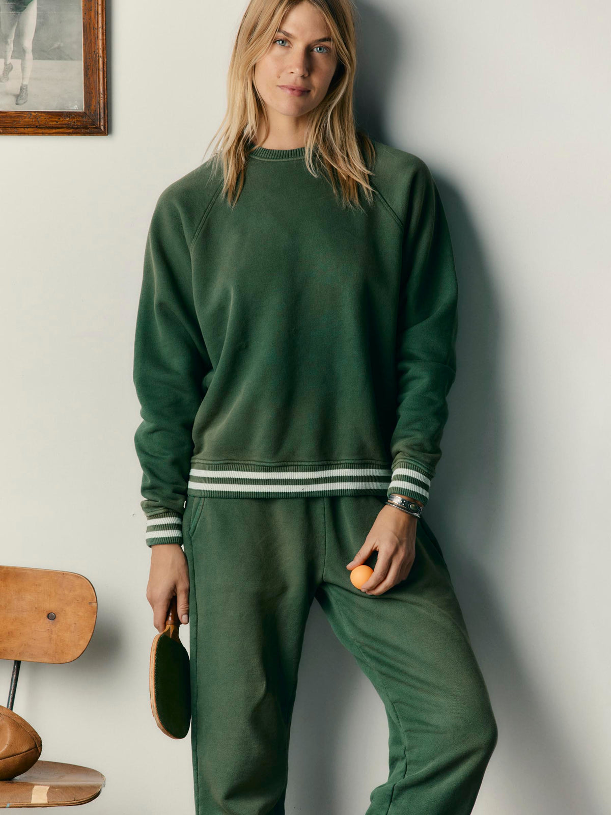 varsity ribbed sweatpant