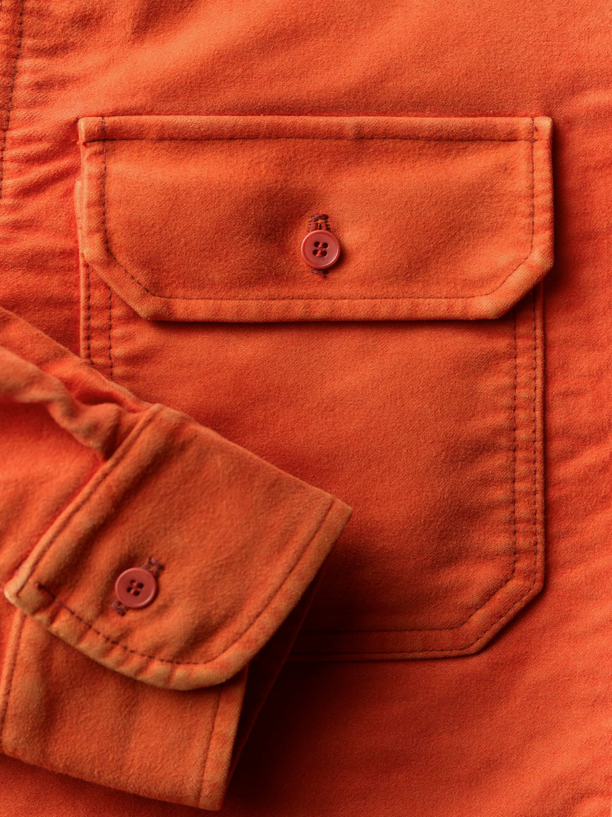 the griffin workshirt in orange
