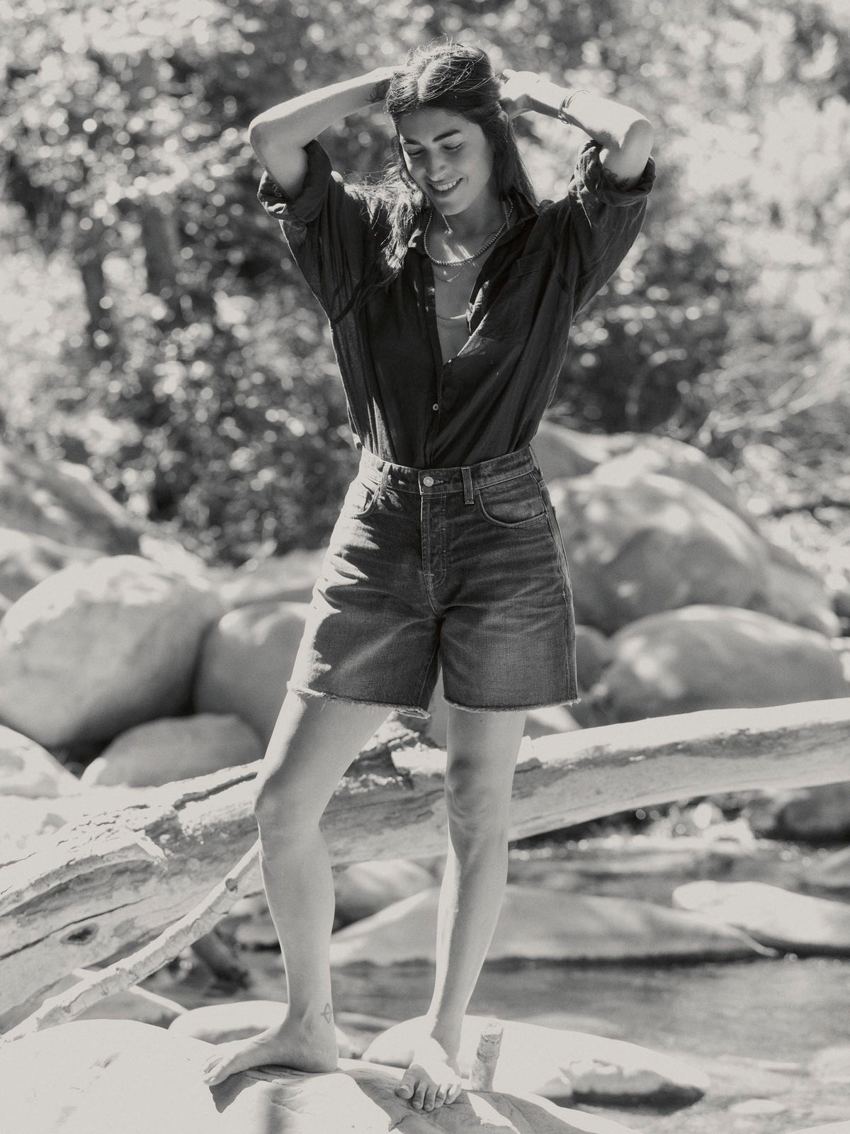 hazel salinas cutoff short