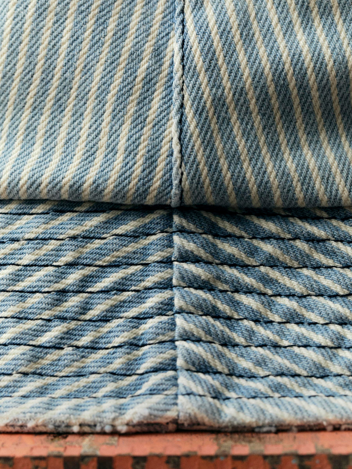 hickory stripe bucket hat