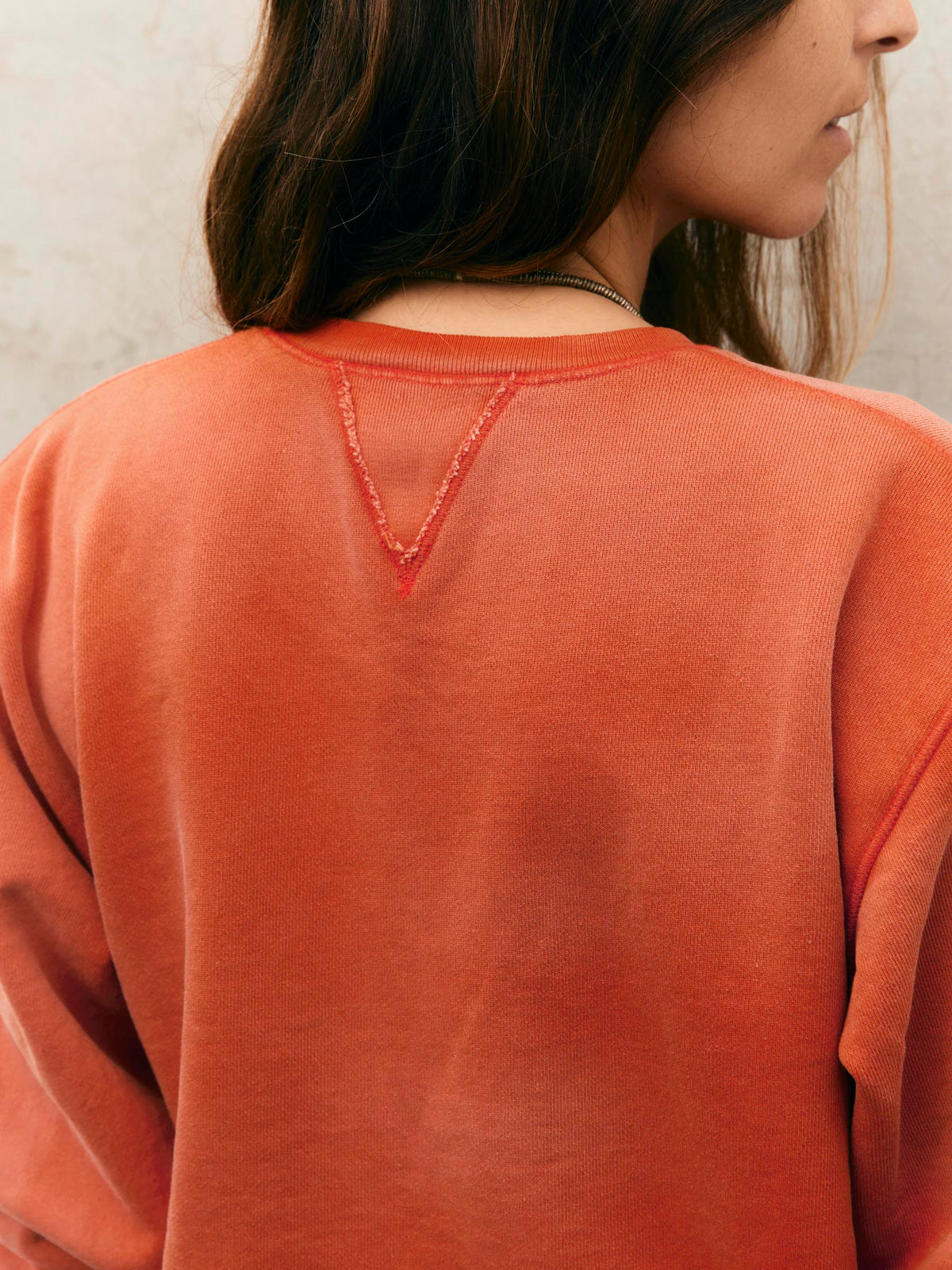 hilts sweatshirt sunfaded red