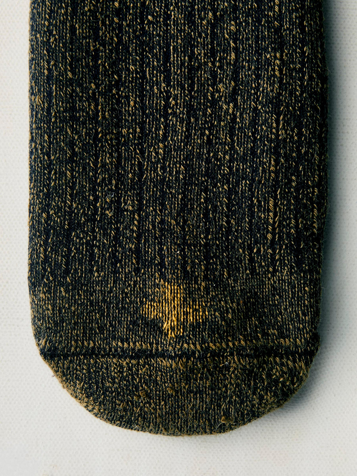 ribbed boot sock in umber