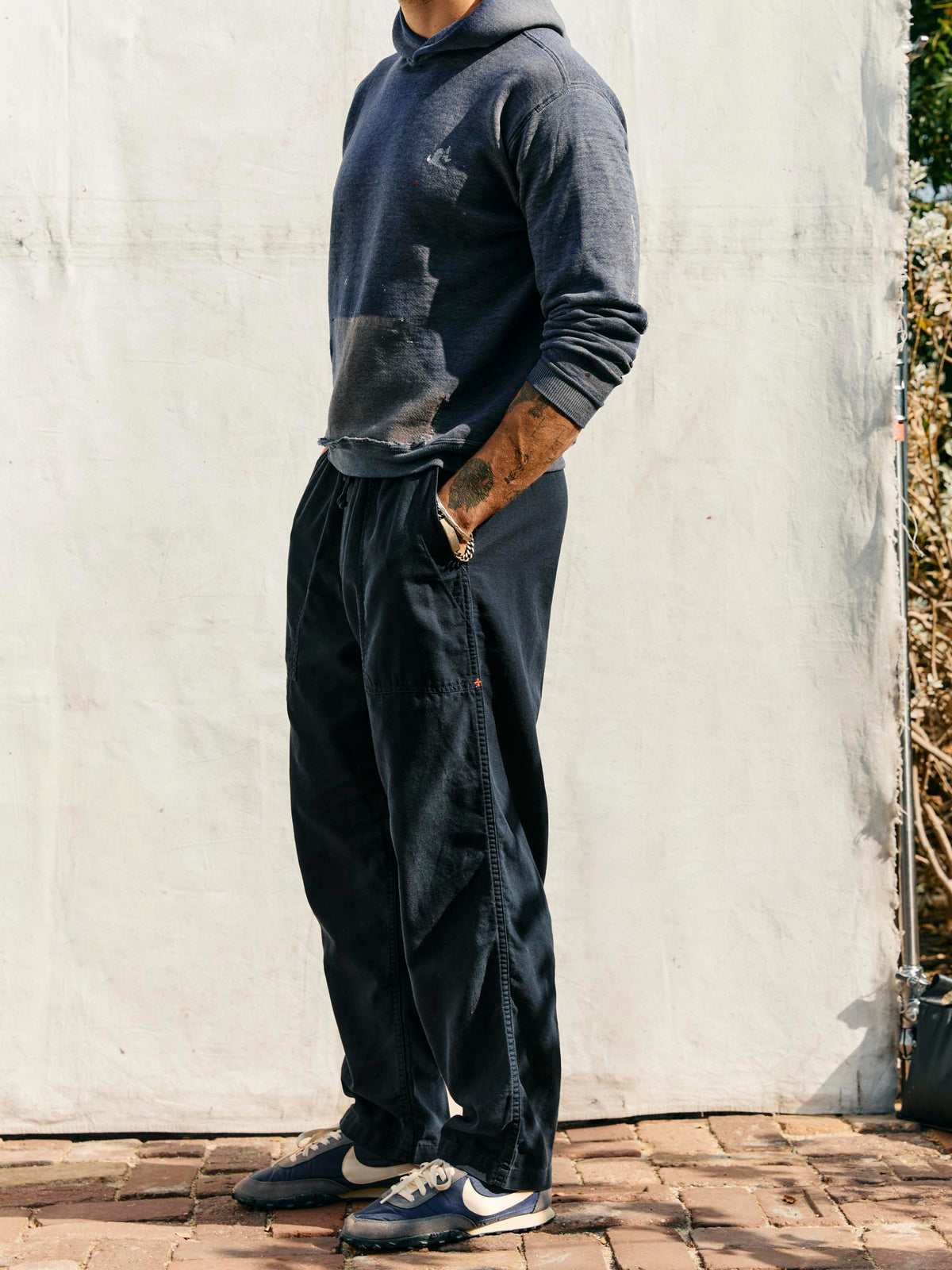 ventura chore pant in navy