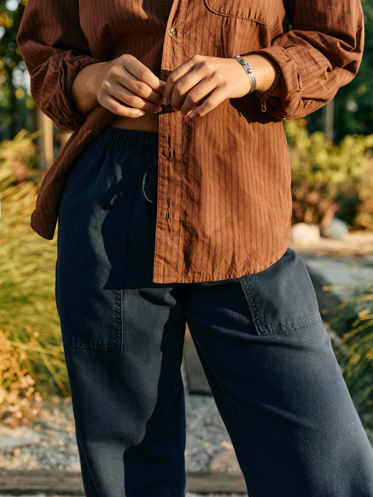 ventura chore pant in navy