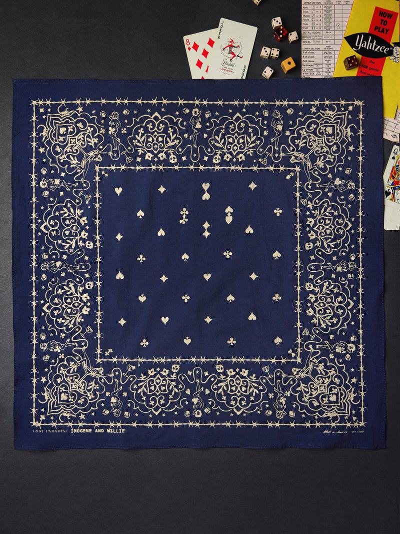 the "good luck" bandana