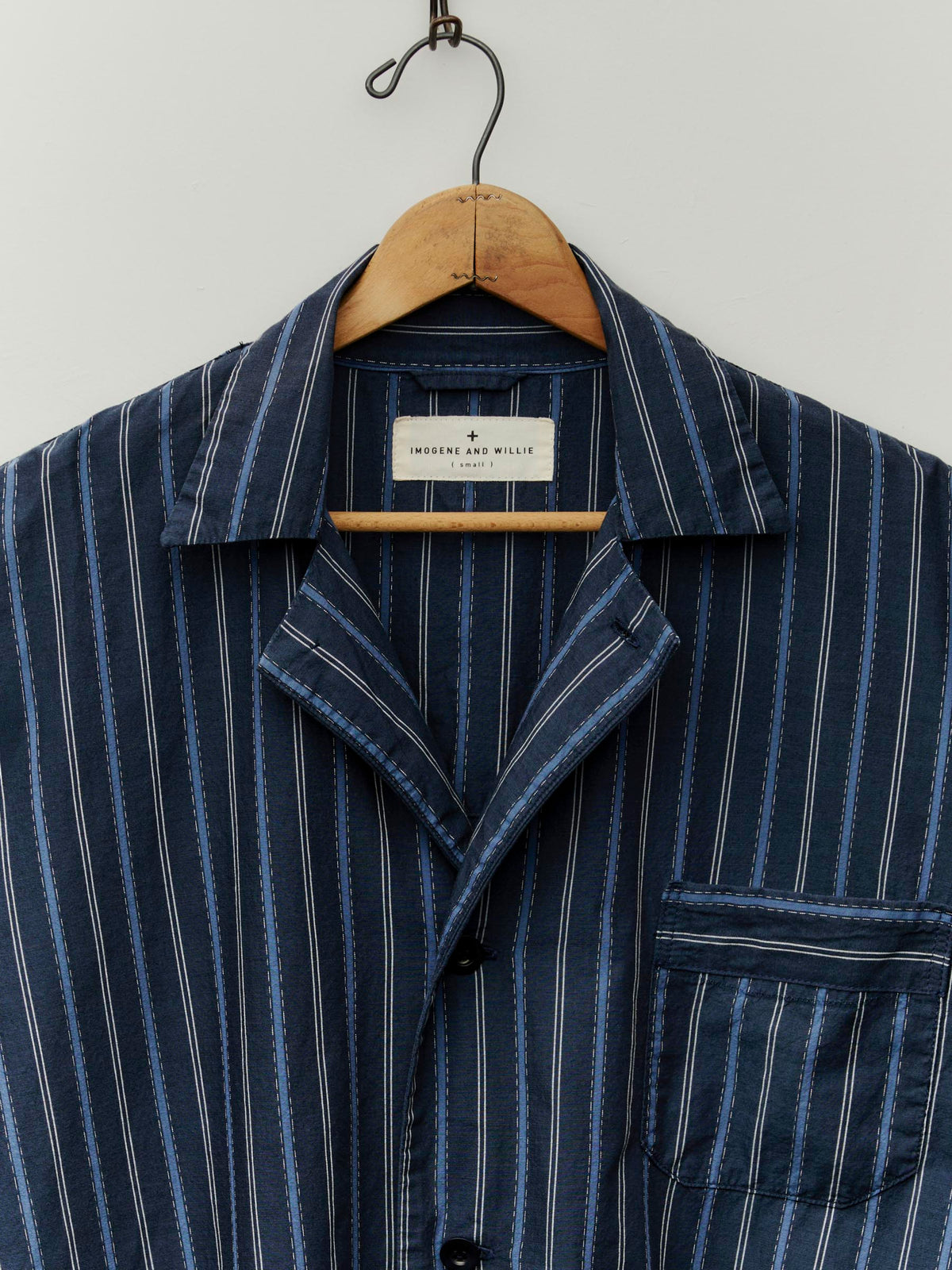 palmer blue striped button up