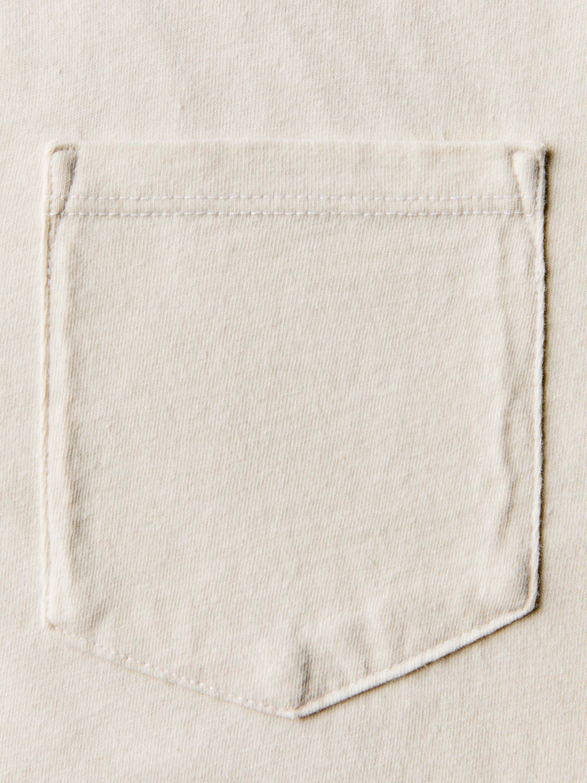 classic knit pocket tee