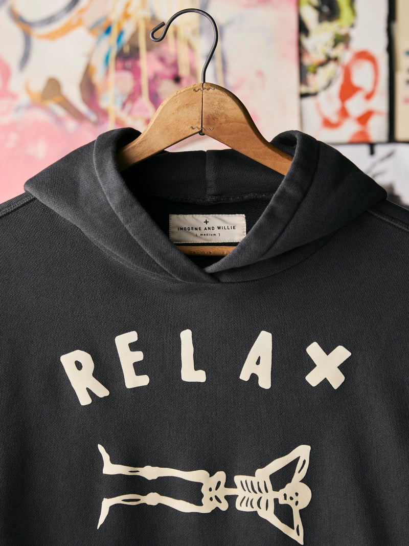 the "relax" davenport hoodie - Model