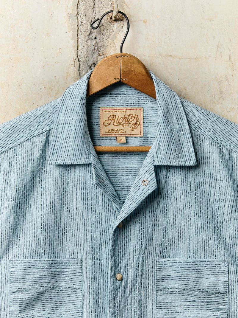 i+w x richter goods hanten weave pearl snap - Model