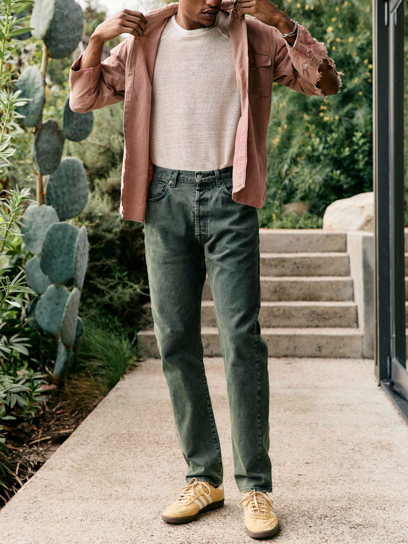 russell washed spruce selvage