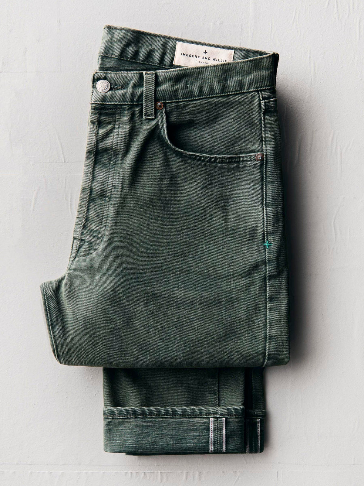 russell washed spruce selvage