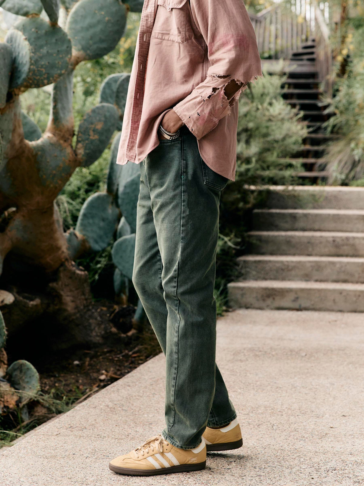 russell washed spruce selvage