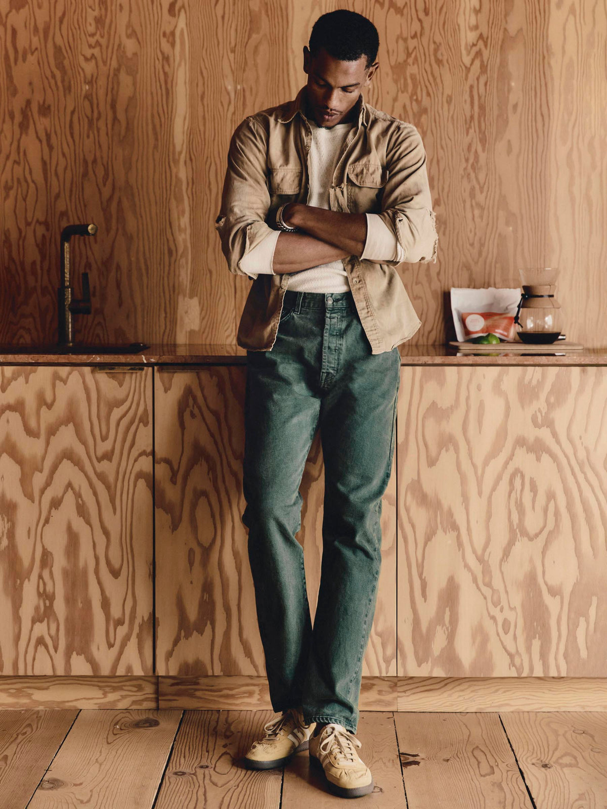 russell washed spruce selvage