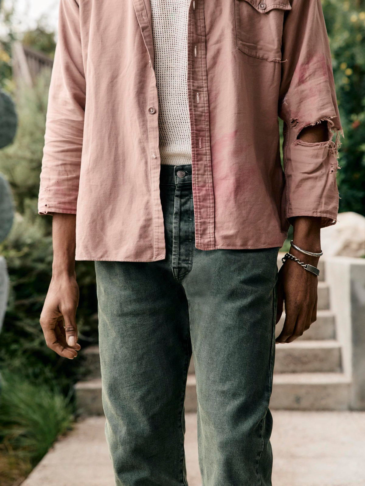 russell washed spruce selvage