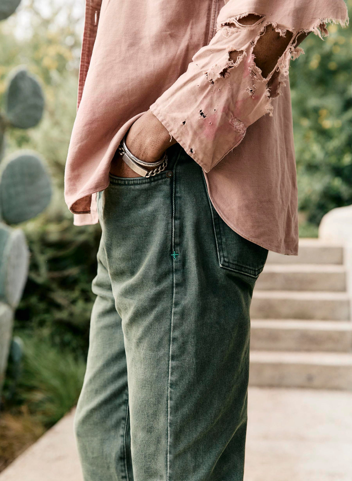 russell washed spruce selvage