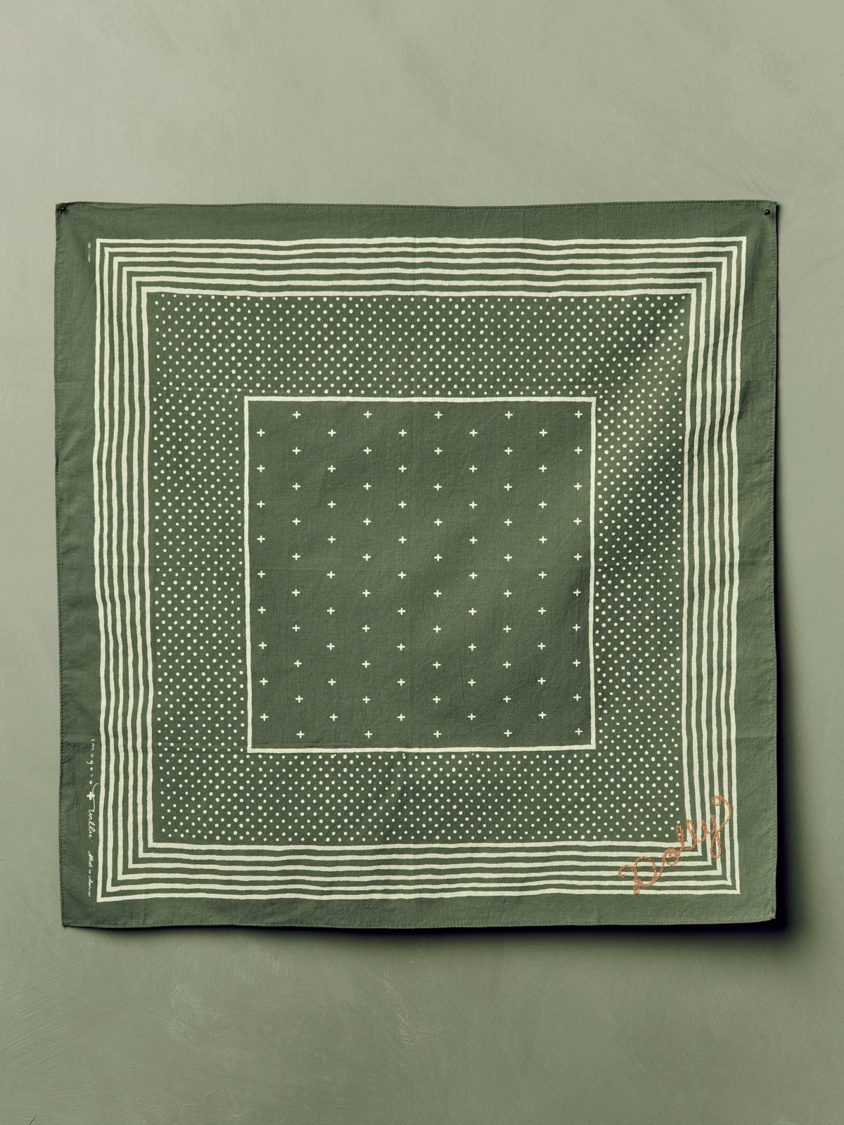 i+w vintage olive bandana v2