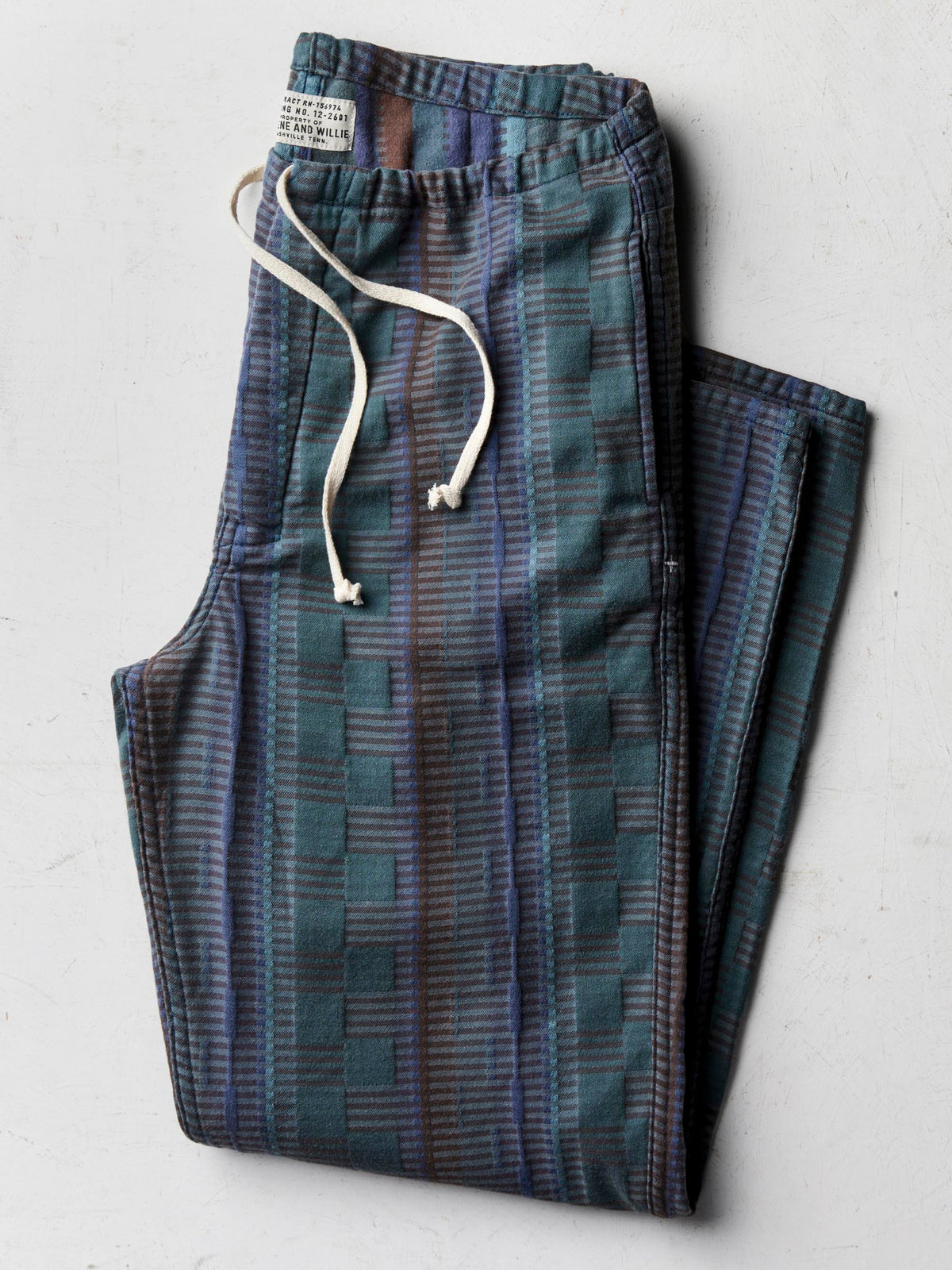the lounge pant in sonoran jacquard