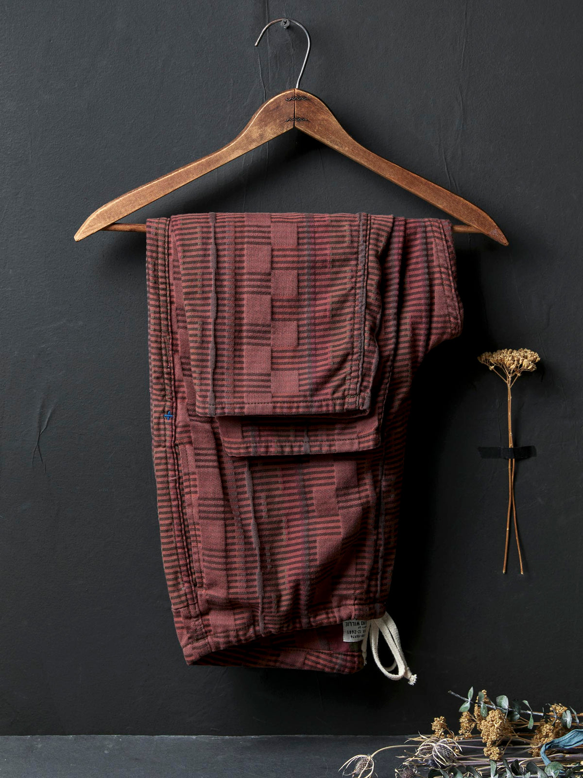 lounge pant in mojave jacquard