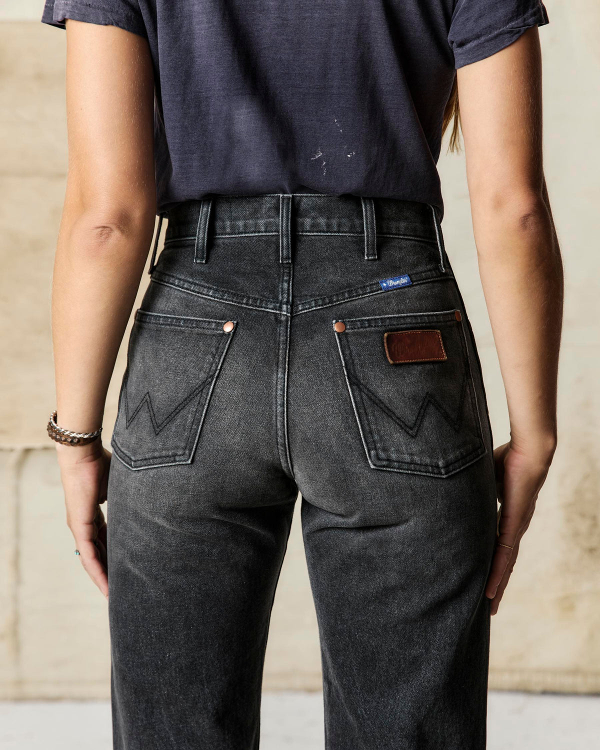 i+w x Wrangler 14MWZ washed black