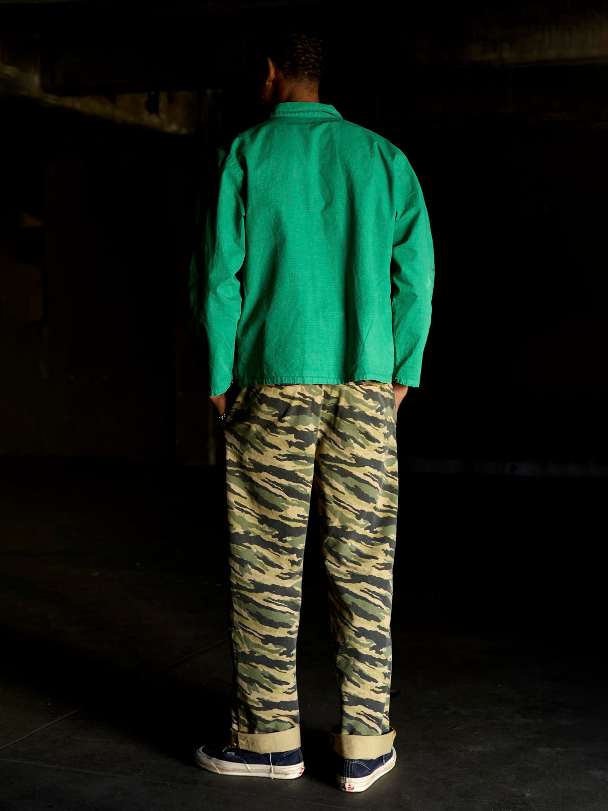 wilkison trouser in brushstroke camo