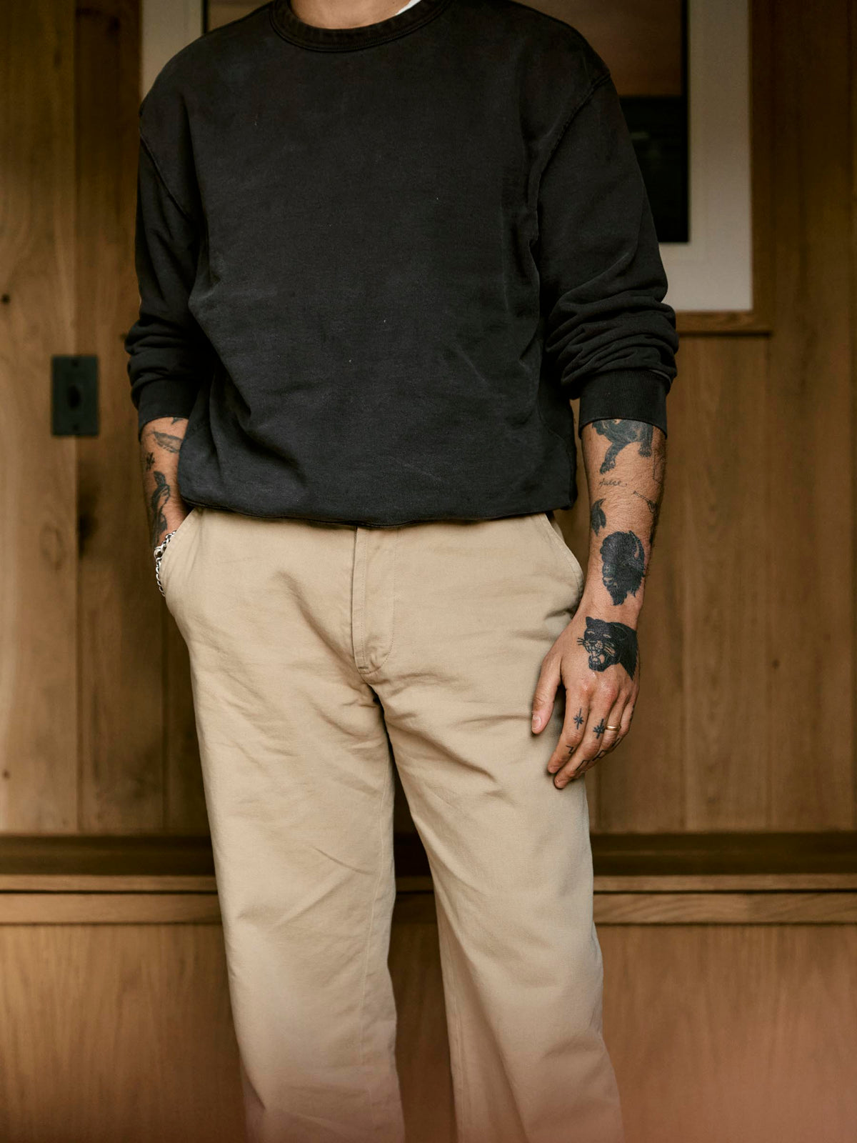 wilkison trouser in field tan