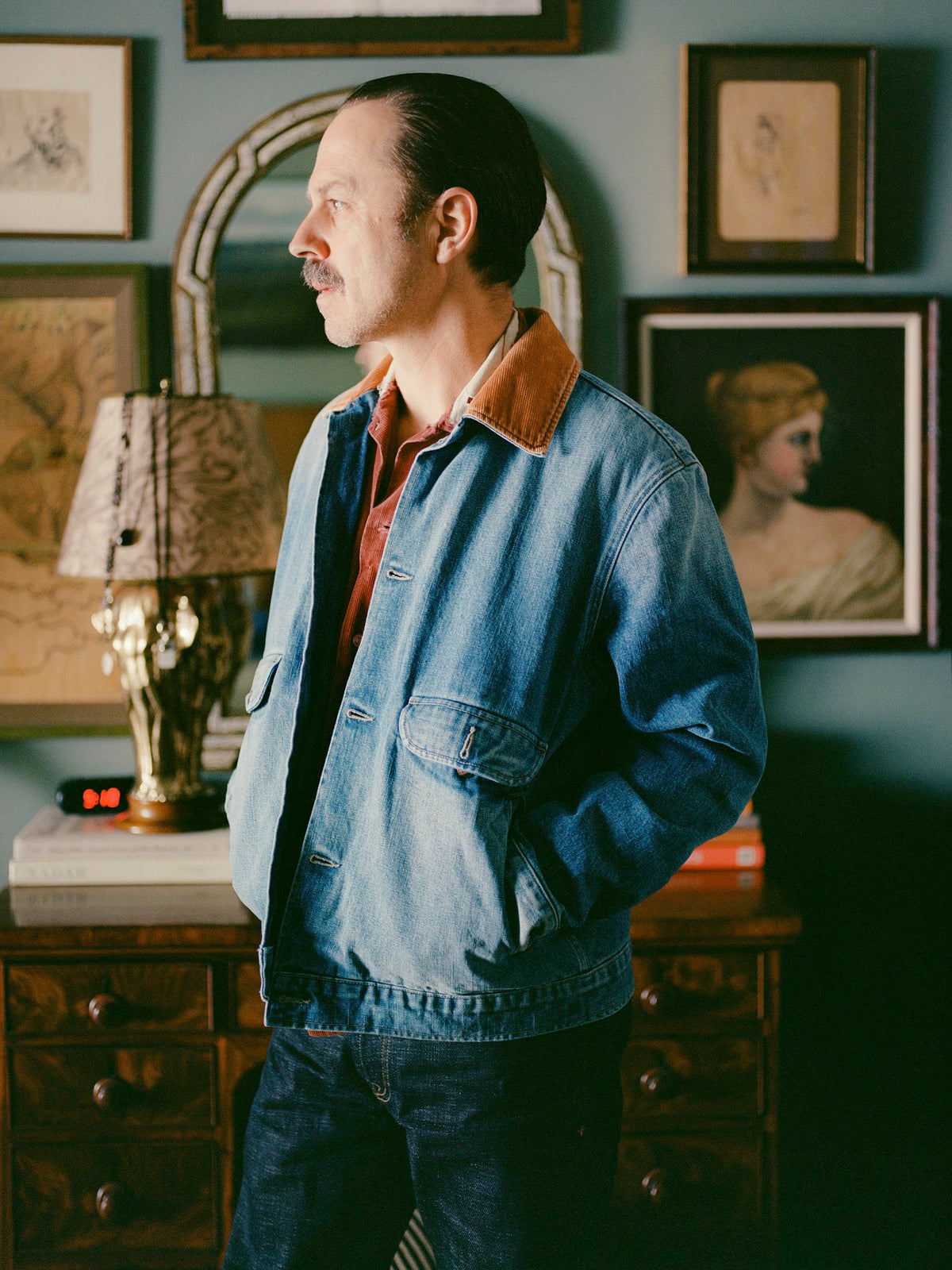 willie 20oz indigo rigid