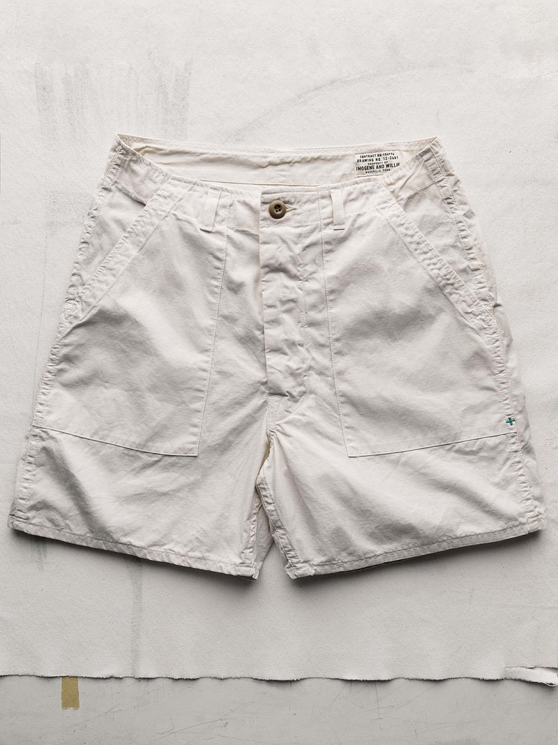 the ripstop fatigue short in stone - Model
