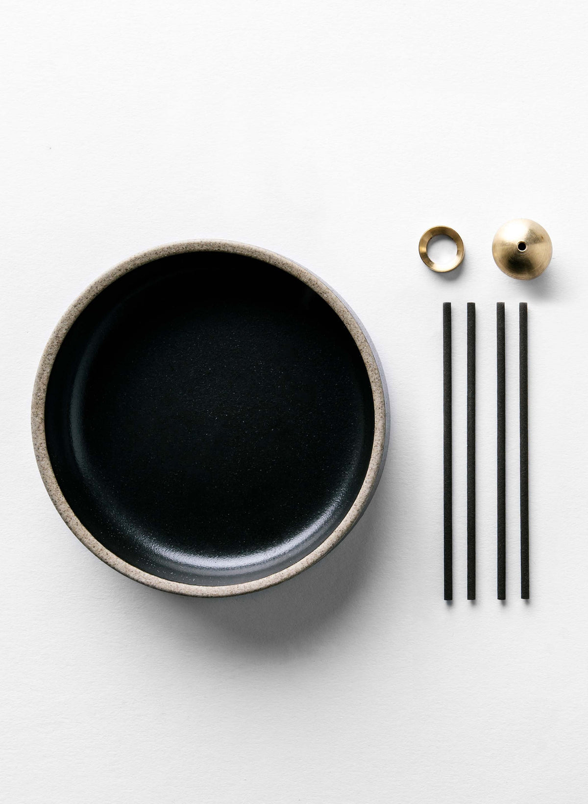 hasami incense holder set with aloeswood