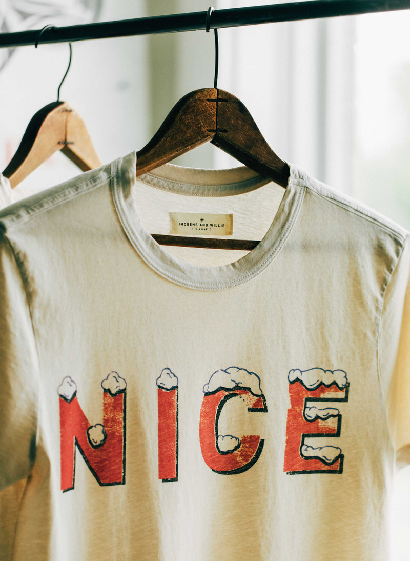 the "nice" tee - Model