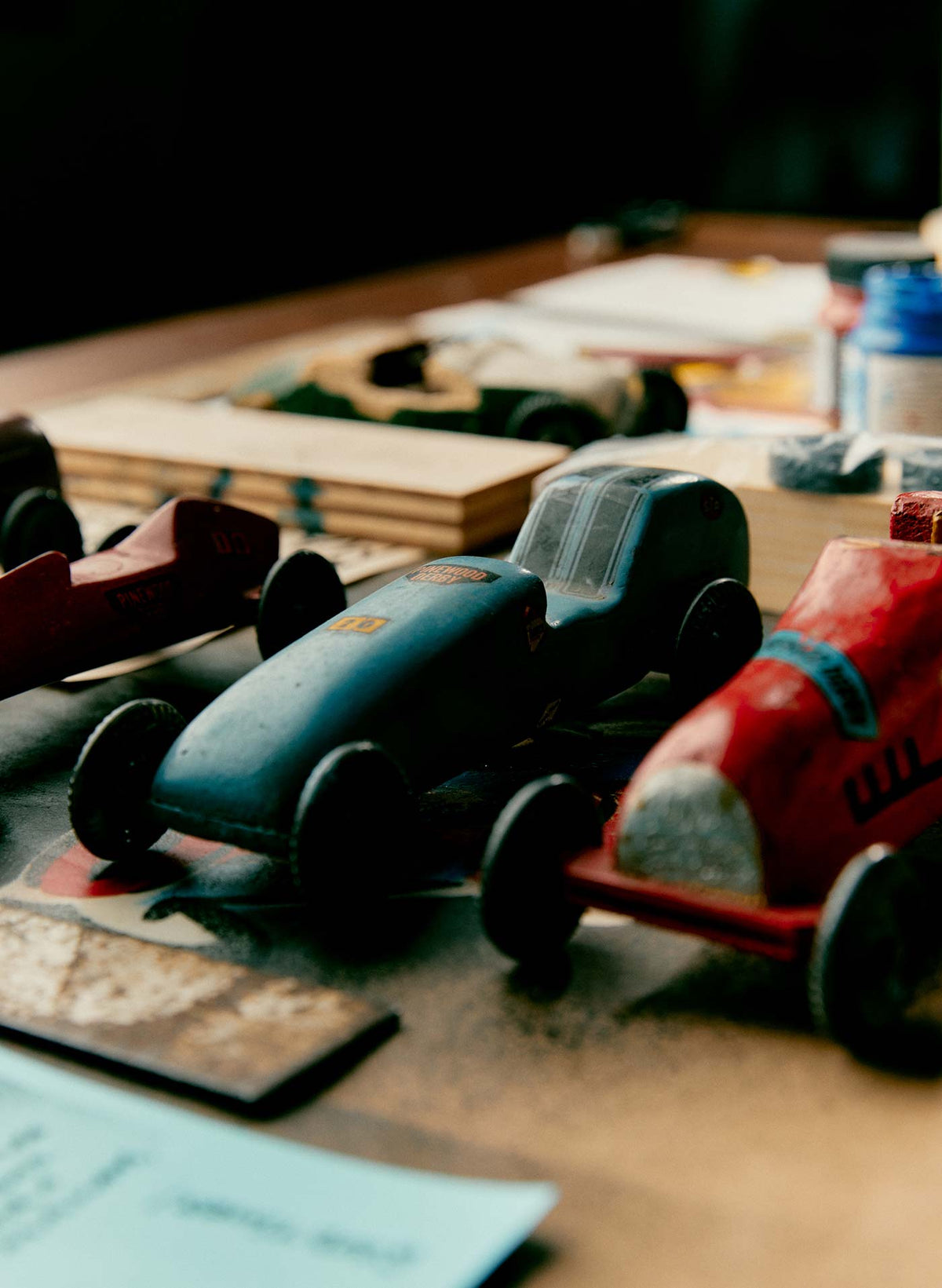 i+w pinewood derby official racer kit