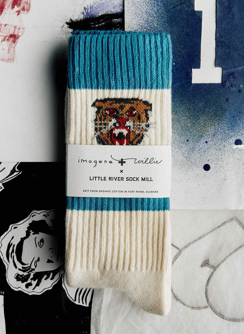 the "wildcat" sock - Model